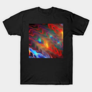 Glowing waves T-Shirt